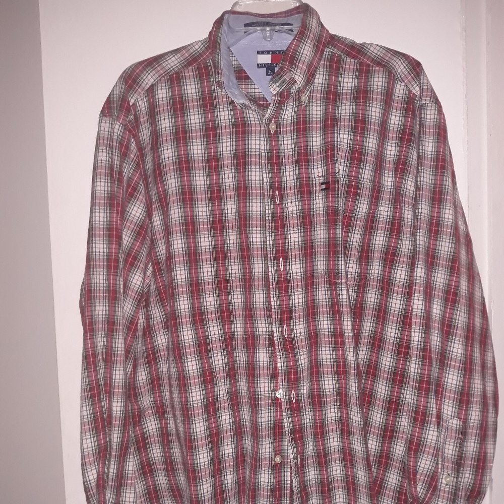 Mens TH button down shirt